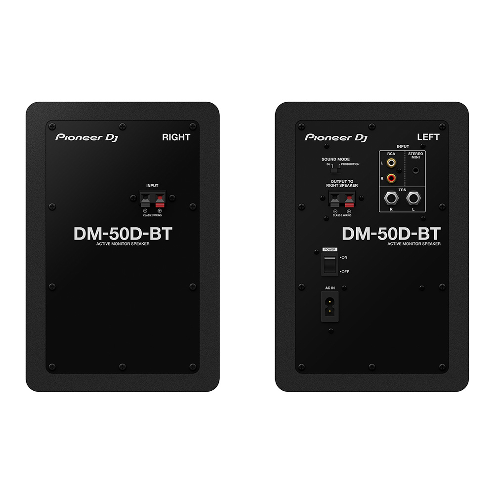 Pioneer DJ DM-50D スピーカー DM-50D-W 5 インチ アクティブ モニタースピーカー