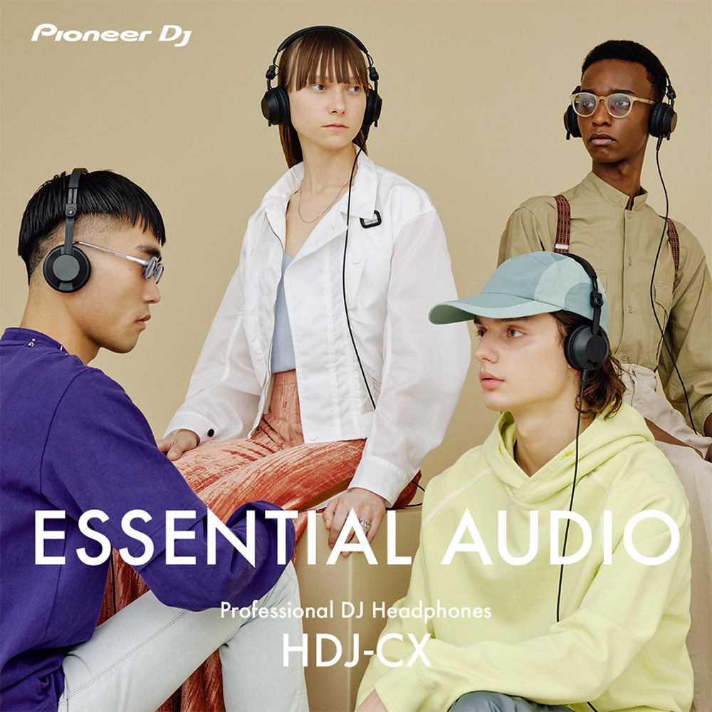 オーディオ機器 ヘッドフォン Pioneer DJ HDJ-CX｜ミュージックランドKEY