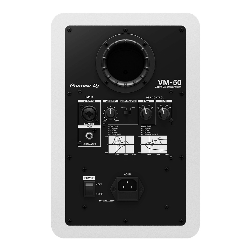 Pioneer DJ VM-50-W（ペア）｜ミュージックランドKEY