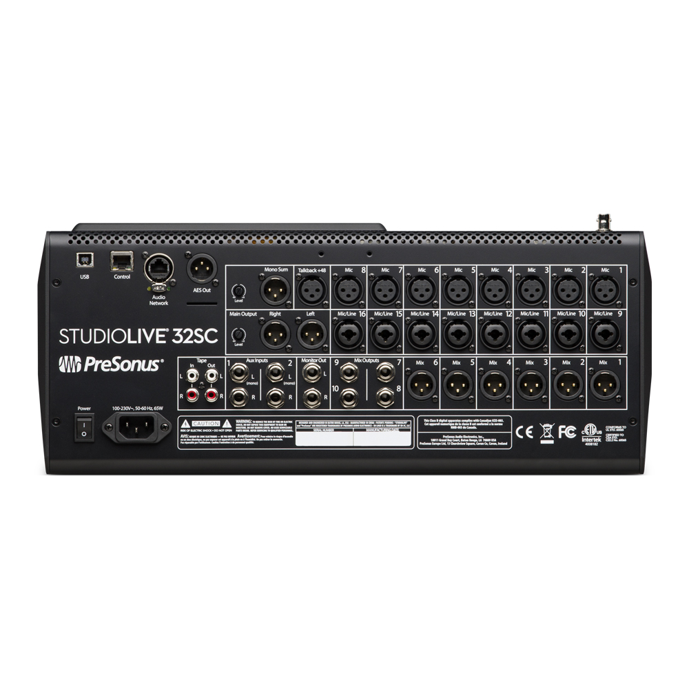 PreSonus StudioLive 32SC｜ミュージックランドKEY