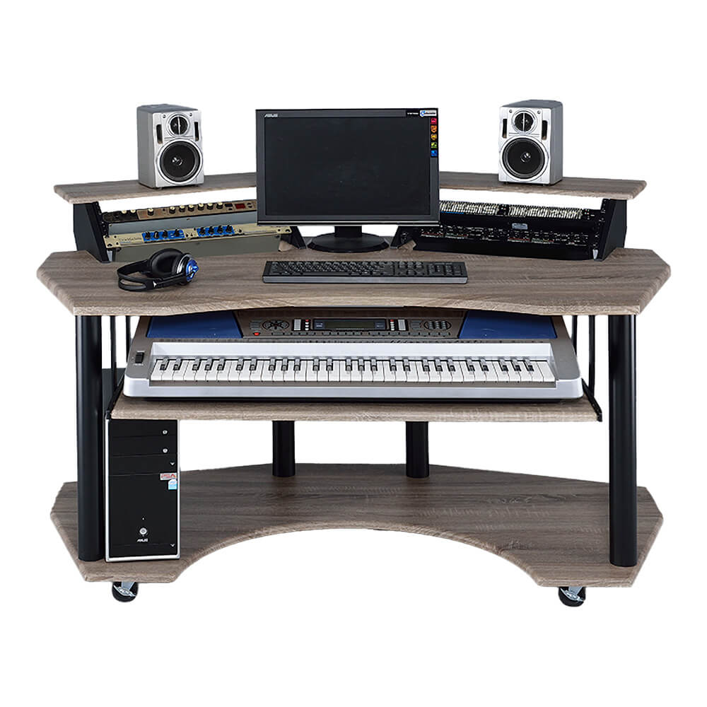 Pro Style KWD 200 OAK Home Recording Table KEY