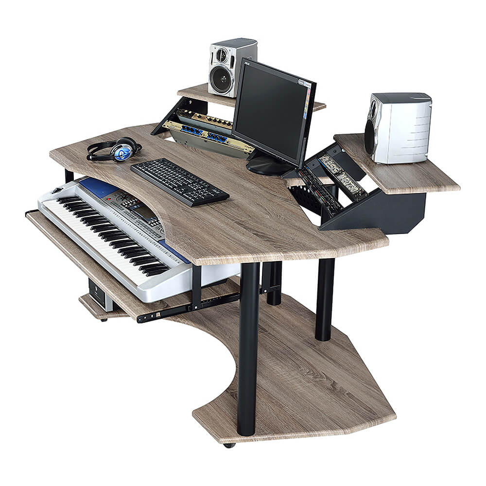 Pro Style KWD 200 OAK Home Recording Table KEY