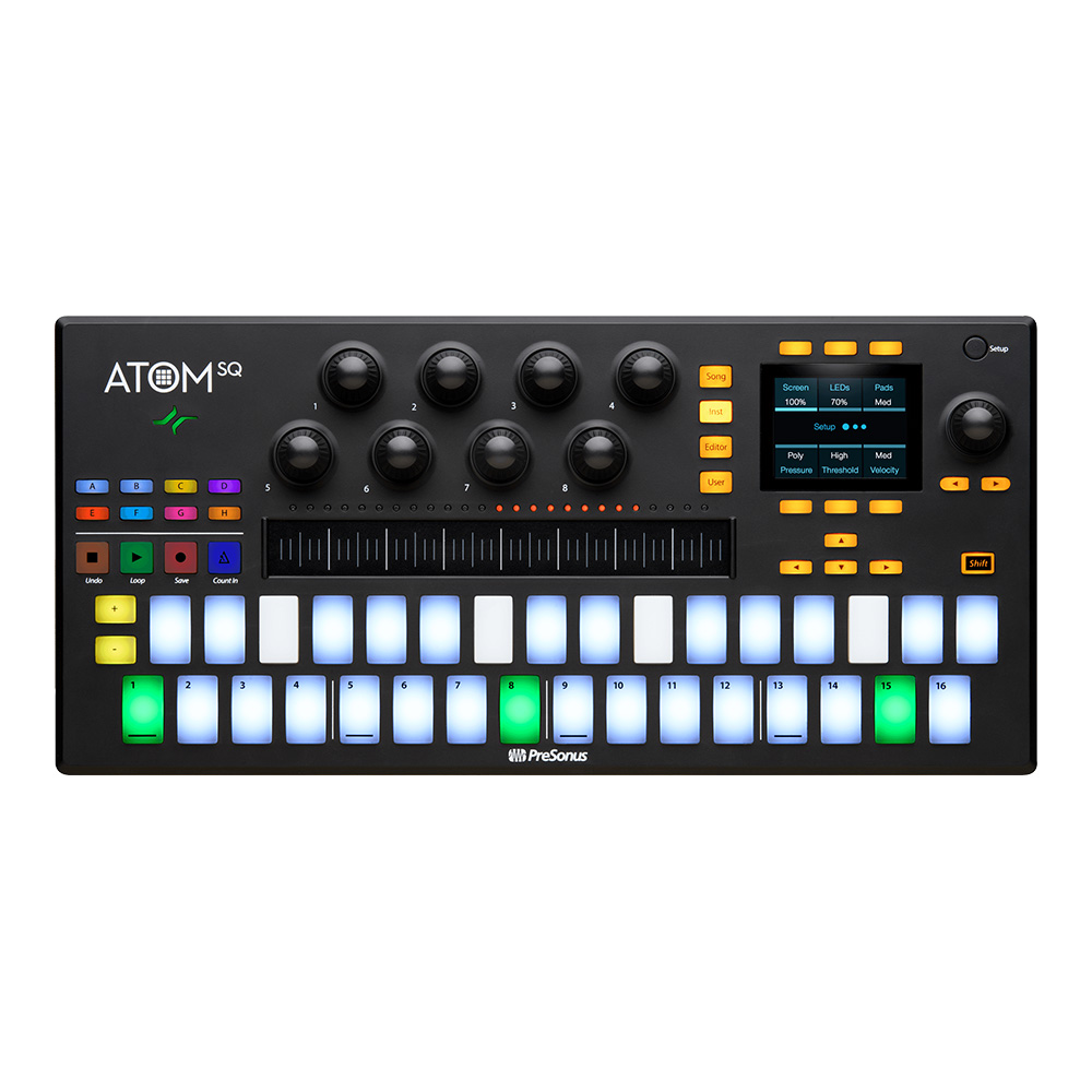 PreSonus ATOM パッド・コントローラー Amazon.com: PreSonus ATOM Production & Performance Midi Pad