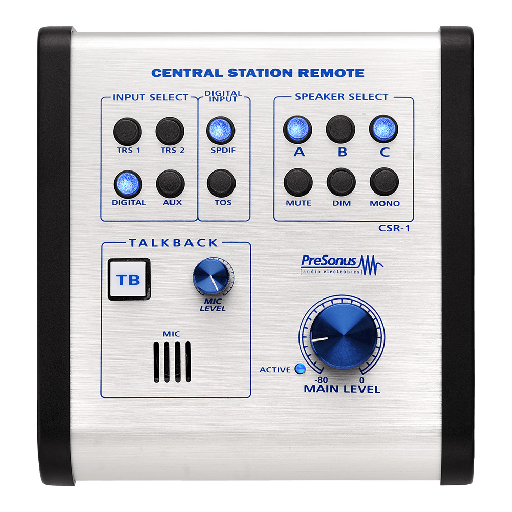 Persons Central Station モニターコントローラー PreSonus Central Station PLUS Monitoring Controller