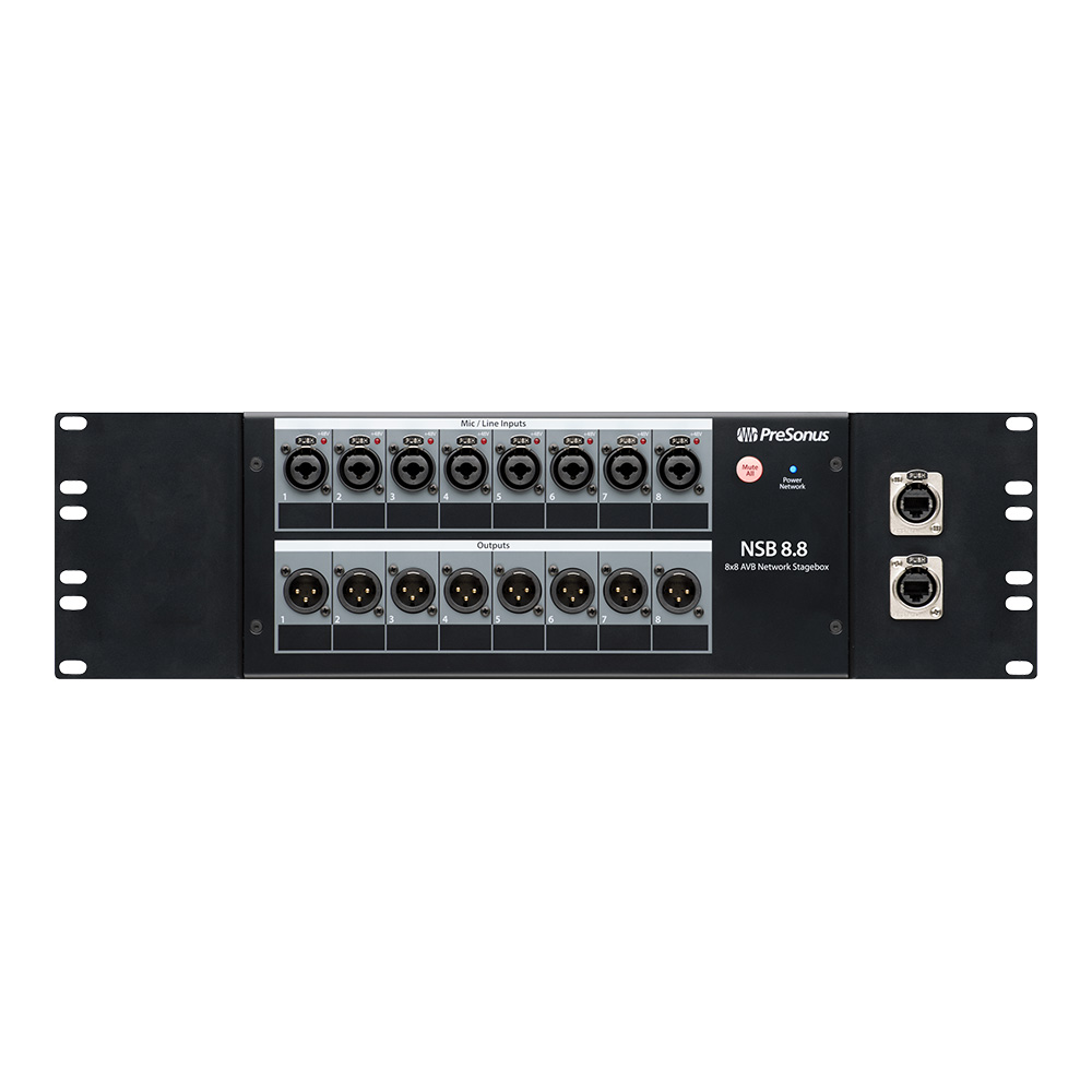 PreSonus NSB 8.8 Networked Stage Box｜ミュージックランドKEY