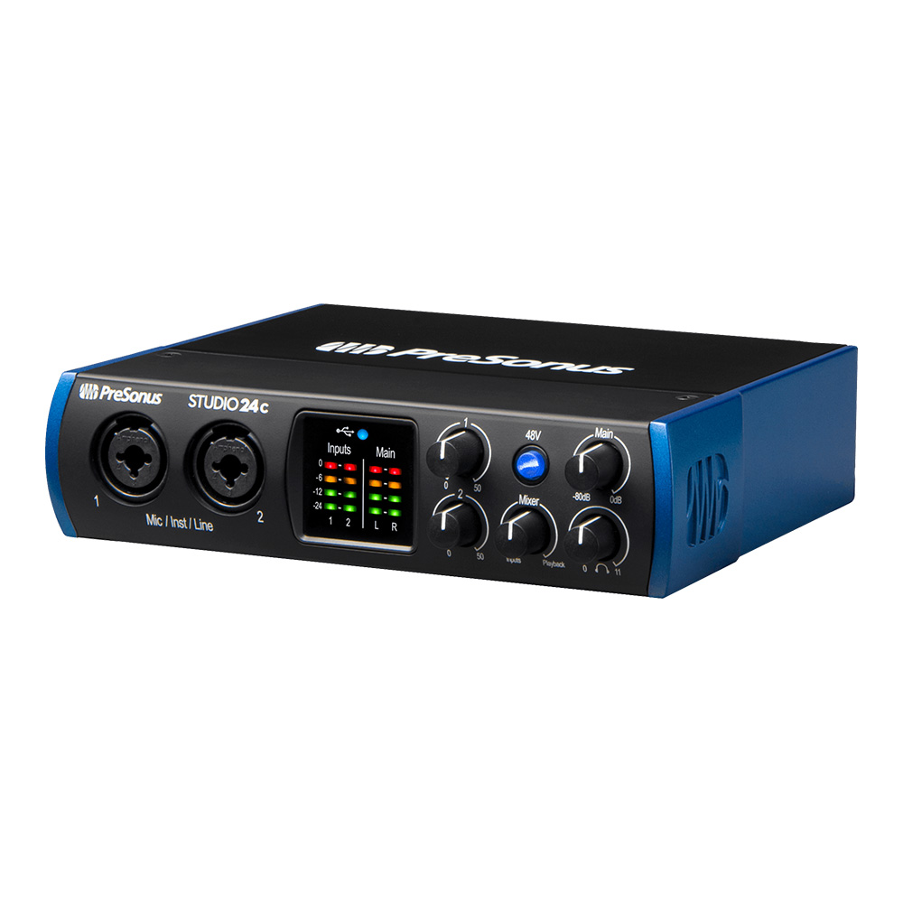 PreSonus Studio 24c オーディオ Studio 24c – PreSonus