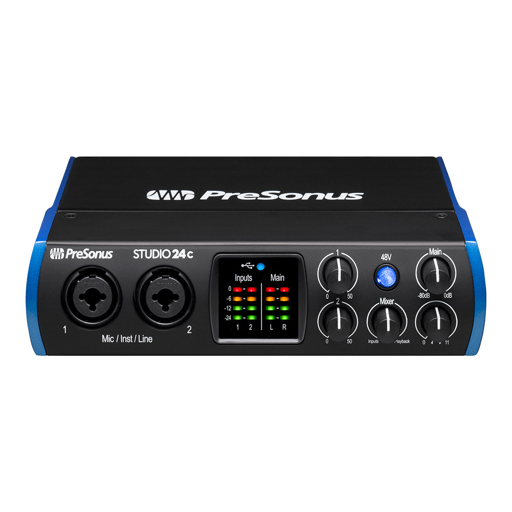 PreSonus ioSTATION 24c 中古超美品最終値下げ PreSonus Studio 24c|ミュージックランドKEY
