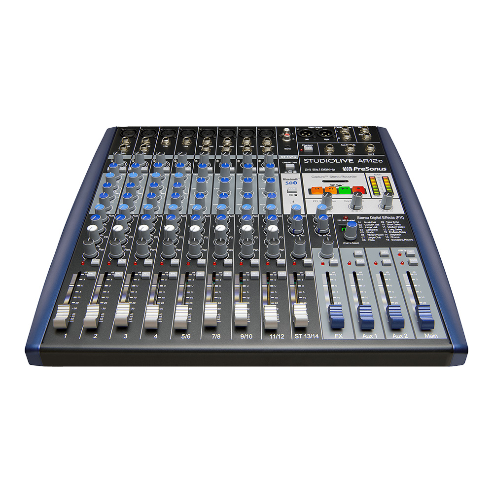 StudioLive AR12c アナログミキサー PreSonus StudioLive AR12c Analog Mixer|ミュージックランドKEY