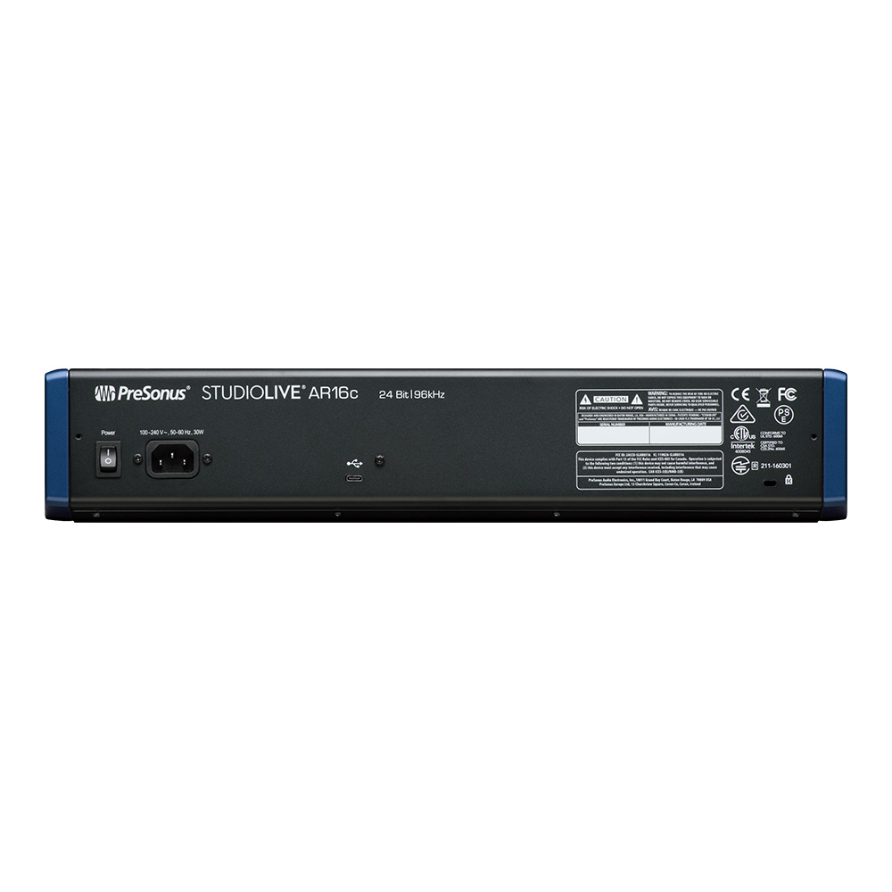 PreSonus StudioLive AR16c Analog Mixer｜ミュージックランドKEY