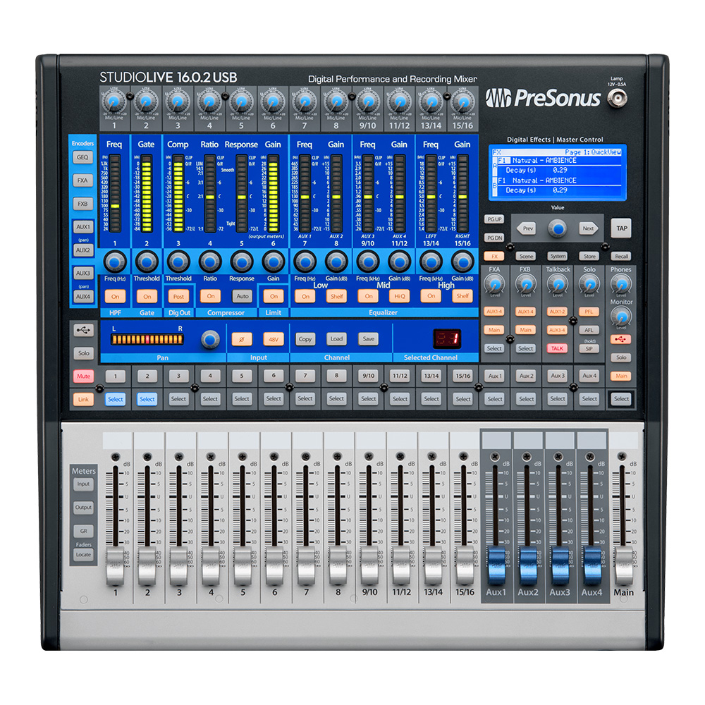 PreSonus STUDIOLIVE 16.4.2 デジタルミキサー　ケース付 StudioLive® 16.4.2 – PreSonus
