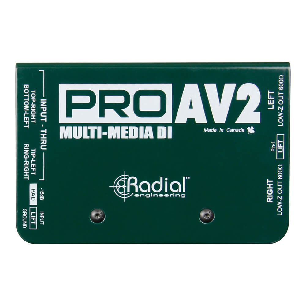 配信機器・PA機器・レコーディング機器 Radial PRO MS2 Amazon.com: Radial Engineering ProMS2 Passive Microphone