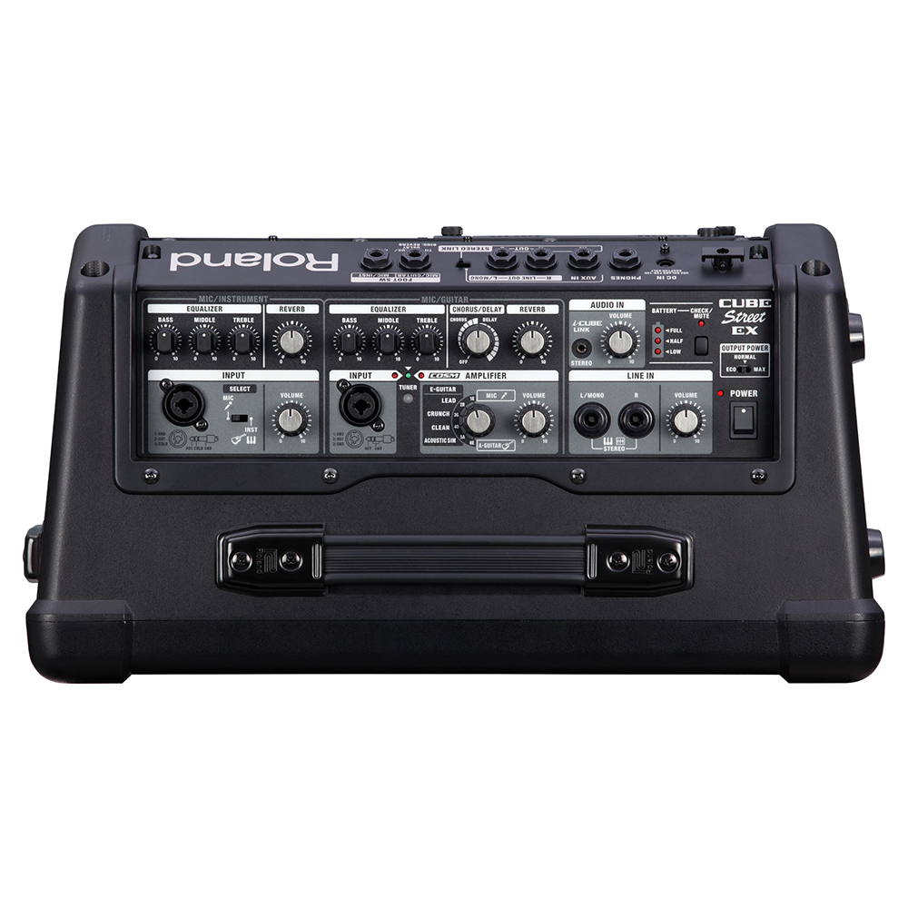 アコース、ギターアンプ ストリート ROLAND ( ローランド ) CUBE Street ギターアンプ 電池駆動 送料