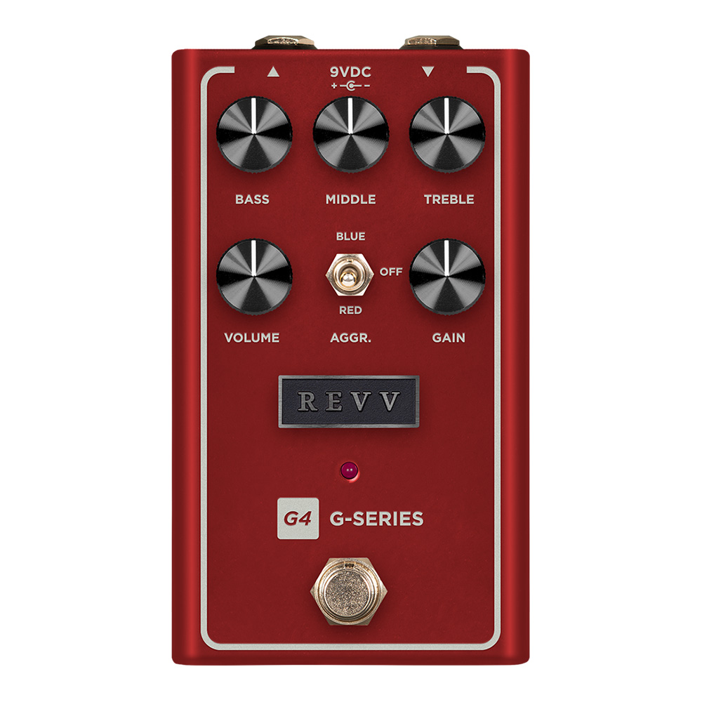 ギター REVV G4 Revv Amps G4 V2: High Gain Distortion Pedal – Revv Amplification