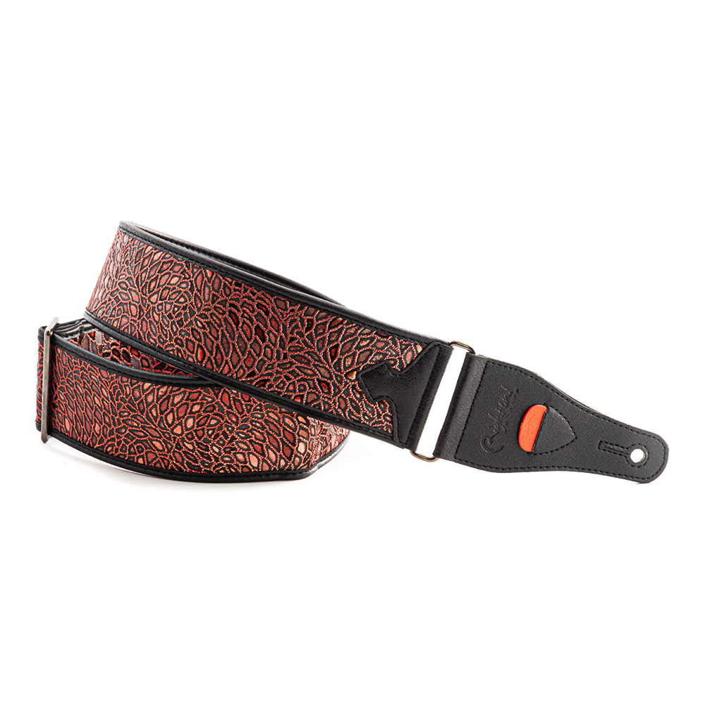 信頼】 Righton STRAPS ALIEN Brown ギターストラップ www.servitronic.eu