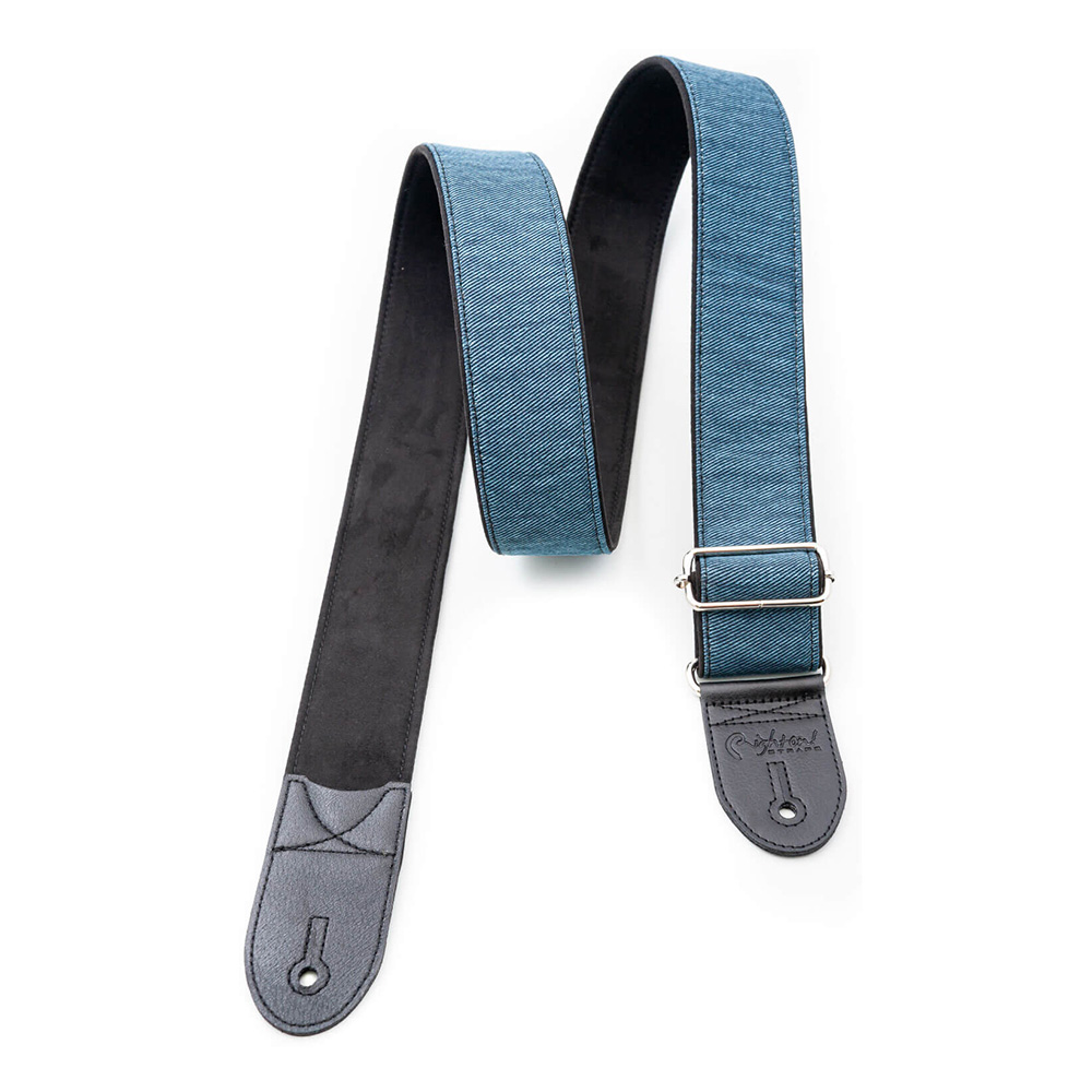 Right On! STRAPS DENIM-50 Blue｜ミュージックランドKEY
