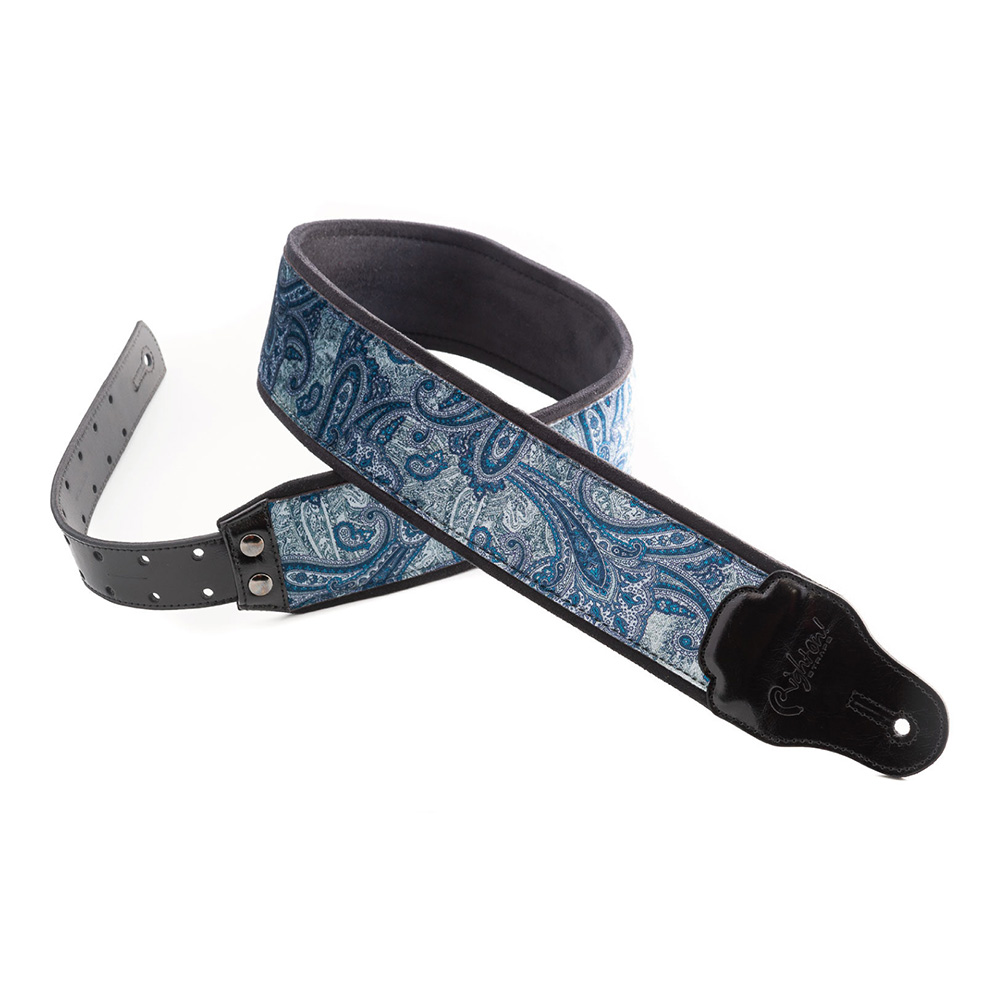 Right On! STRAPS J-PAISLEY VELVET Blue｜ミュージックランドKEY