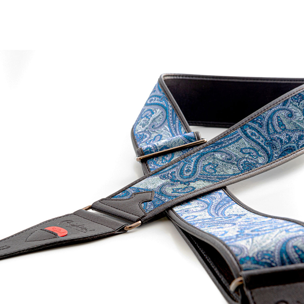 Right On! STRAPS T-PAISLEY VELVET Blue｜ミュージックランドKEY