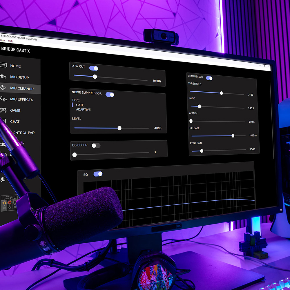 Roland BRIDGE CAST X Dual Bus Streaming Mixer and Video Capture 