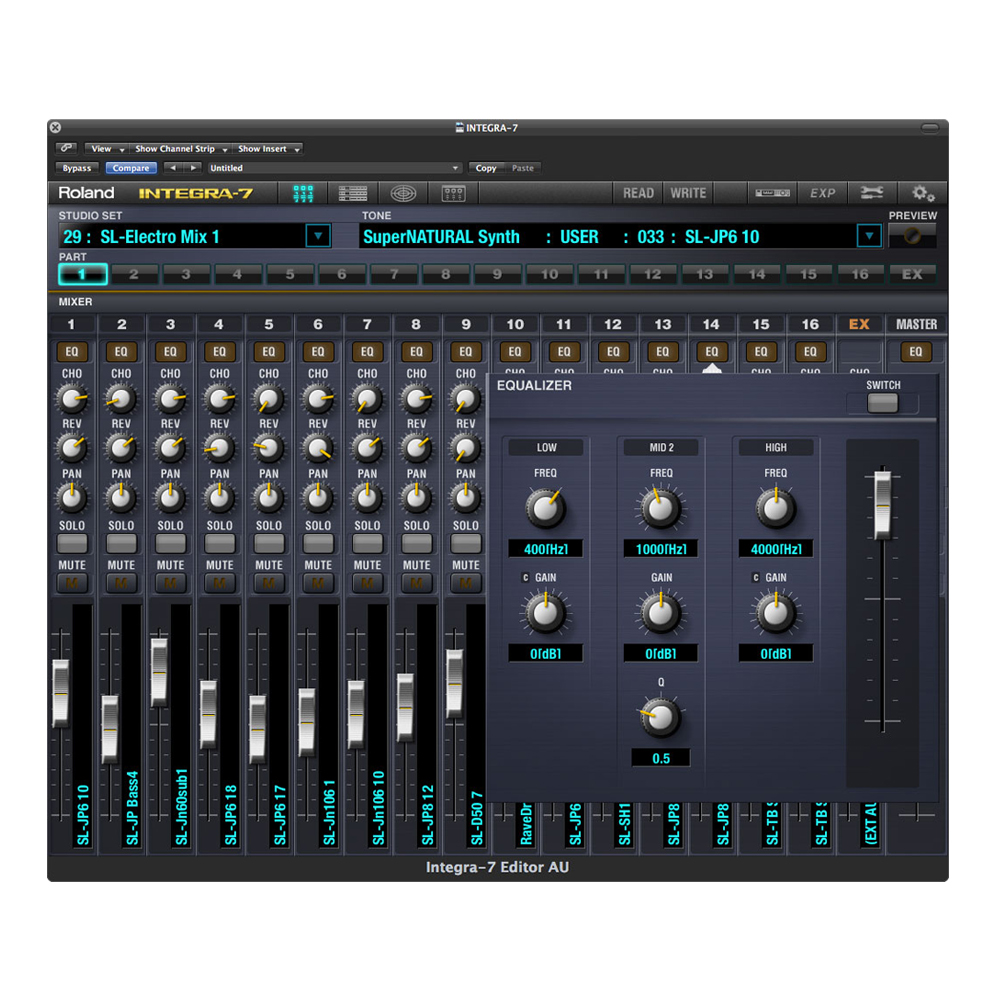 Roland INTEGRA-7 SuperNATURAL Sound Module｜ミュージックランドKEY