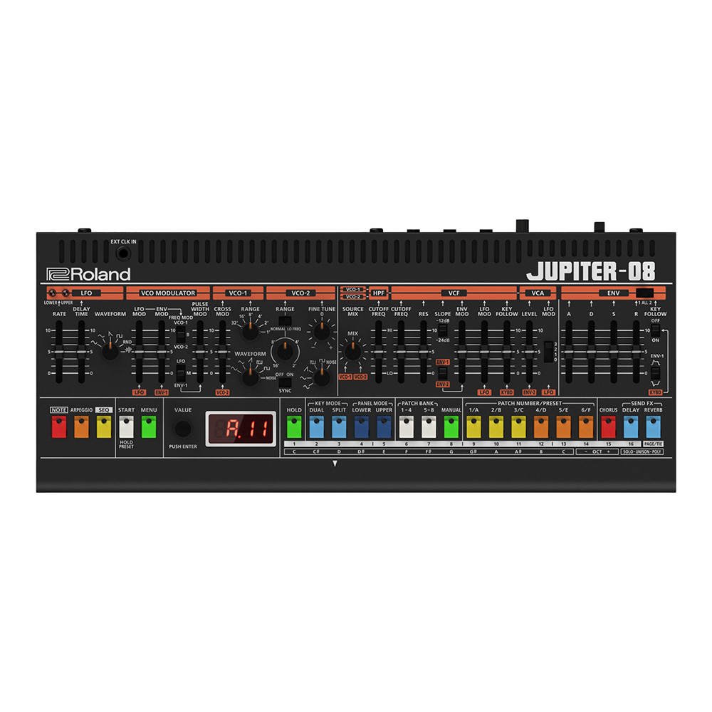 Roland JUPITER-08 Synthesizer｜ミュージックランドKEY