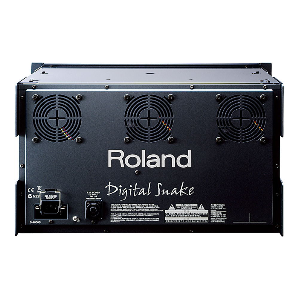 Roland S-4000S-3208 40CH I/O MODULAR RACK｜ミュージックランドKEY