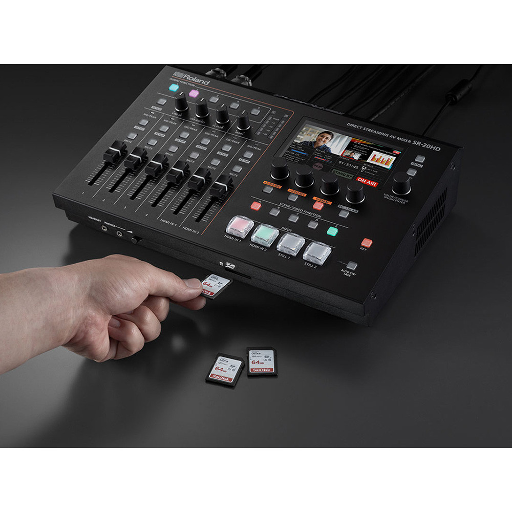 Roland SR-20HD Direct Streaming AV Mixer｜ミュージックランドKEY