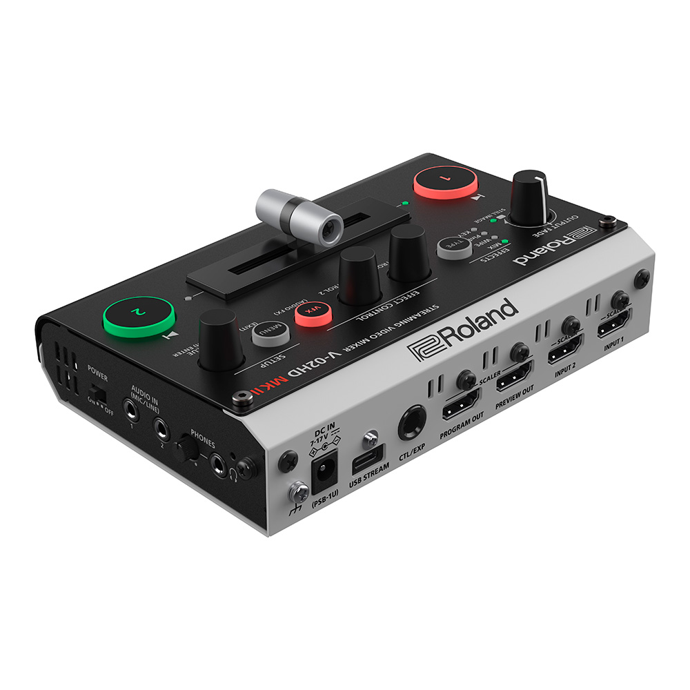 Roland V-02HD MK II STREAMING VIDEO MIXER｜ミュージックランドKEY