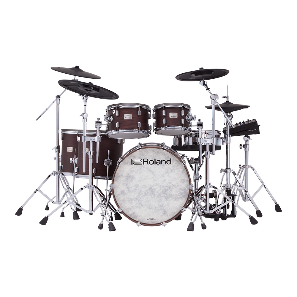 Roland V-Drums Acoustic Design VAD716-SW w/KD-22-SW & DTS