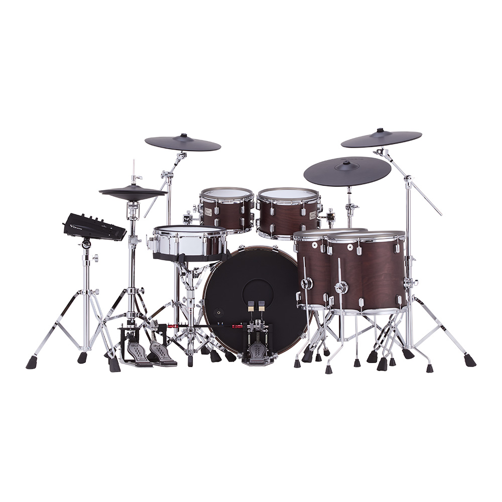 Roland V-Drums Acoustic Design VAD716-SW w/KD-22-SW & DTS