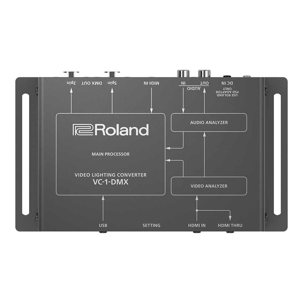 ビデオライティングコンバーター Roland ローランド Video Lighting Converter VC-1-DMX-