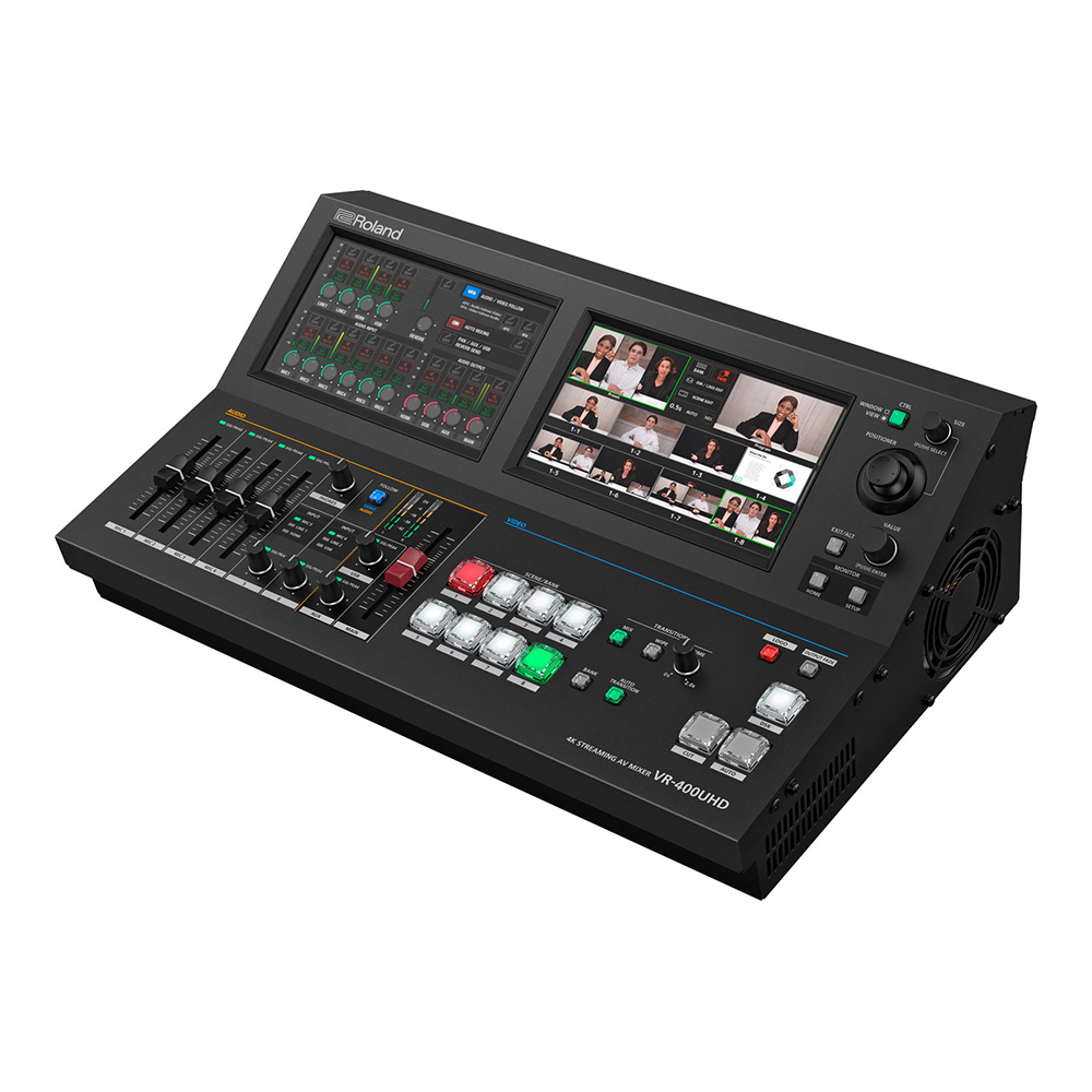 Roland VR-400UHD 4K Streaming AV Mixer｜ミュージックランドKEY