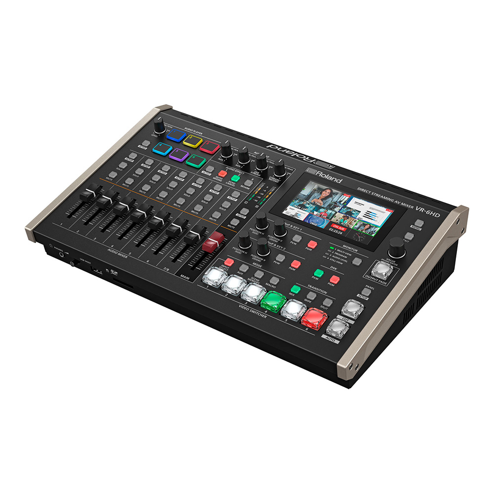 Roland VR-6HD Direct Streaming AV Mixer｜ミュージックランドKEY