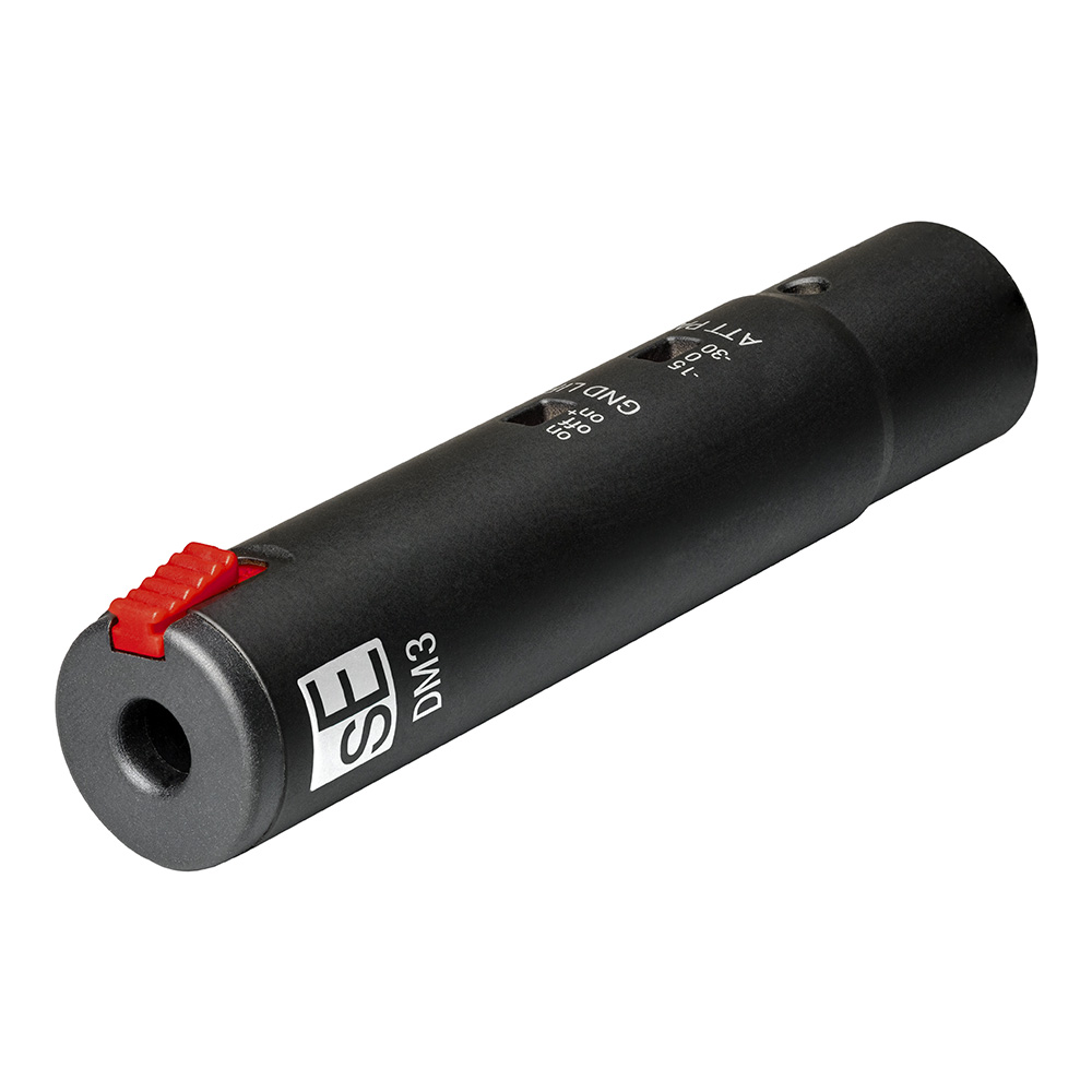 美品 sE Electronics DM3 Black DI sE Electronics DM3 - Direct Box portátil Inline
