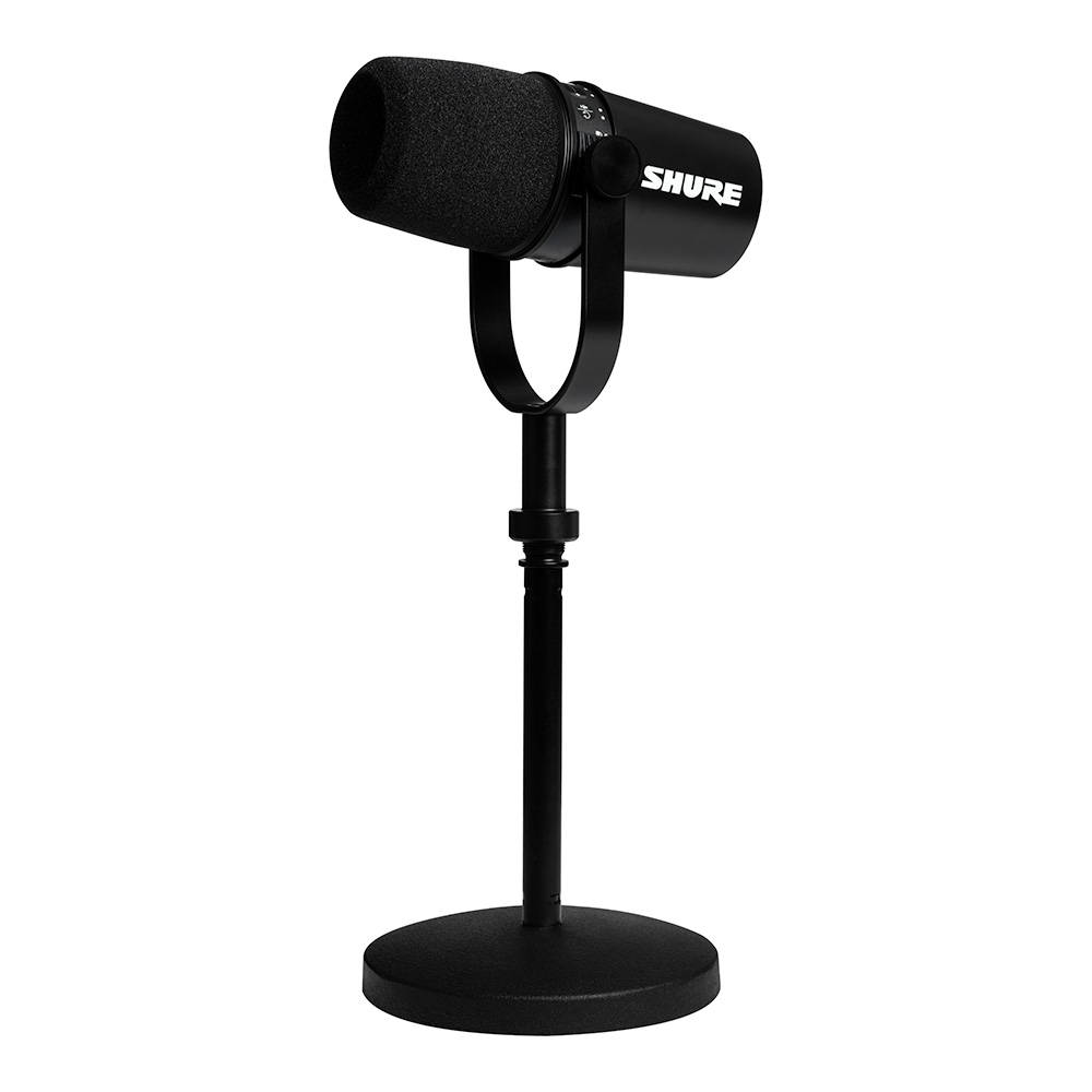 Shure MV7 ダイナミックマイク MV7-K-JUSB出力の際はShu