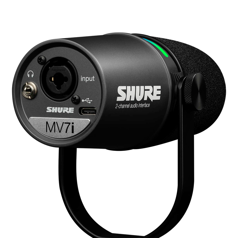 SHURE MV7i スマートマイクロホン & インターフェース MV7I-J