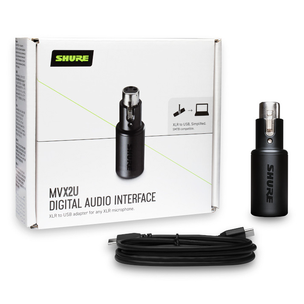 shure mvx2u 箱無し SHURE MVX2U｜ミュージックランドKEY