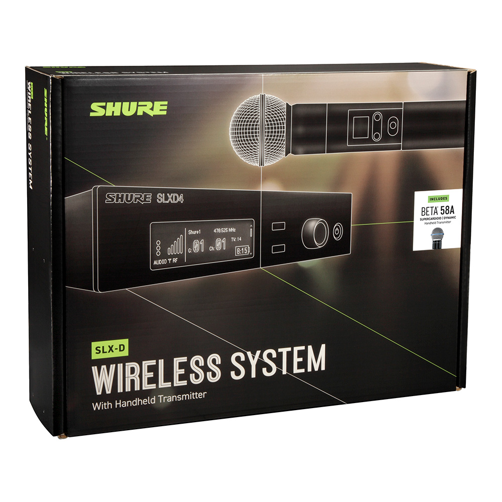 SHURE SLXD24/B58｜ミュージックランドKEY