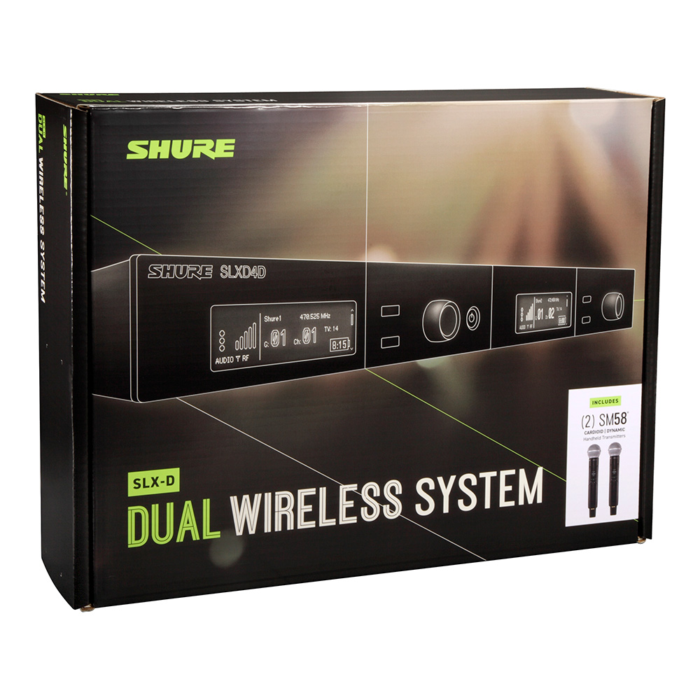SHURE SLXD24D/SM58｜ミュージックランドKEY
