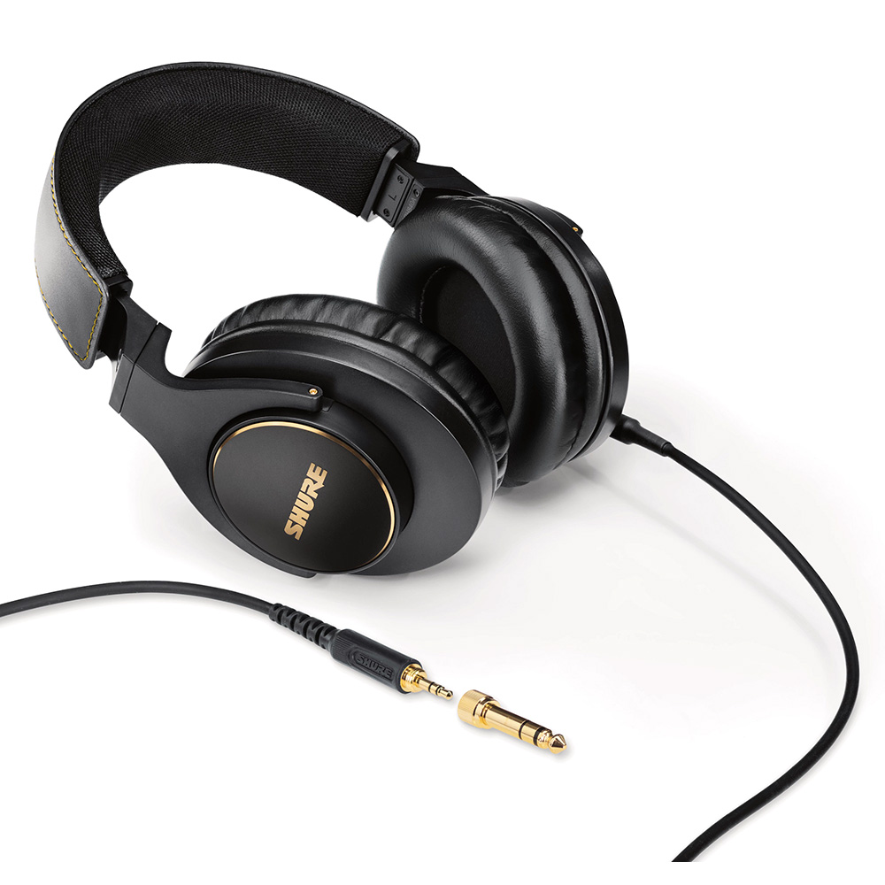 ヘッドホン SHURE SRK840A SHURE SRH840A-A ブラック|ミュージックランドKEY