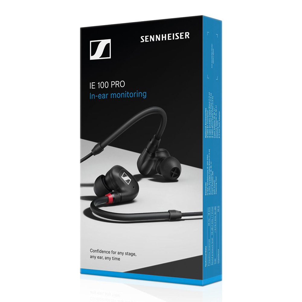 SENNHEISER IE 100 PRO Wireless Black｜ミュージックランドKEY