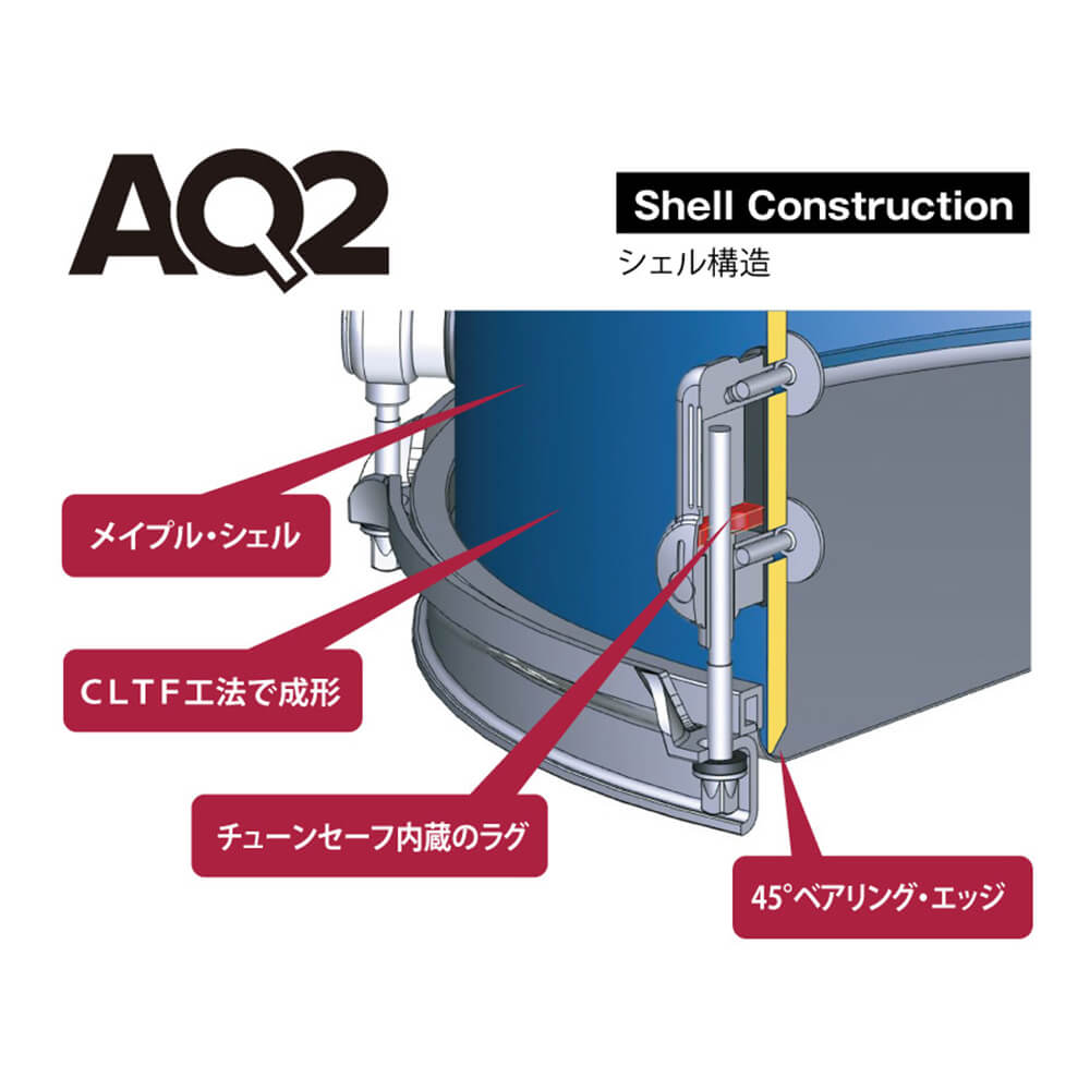 SONOR AQ2 Series STUDIO [SN-AQ2ST]｜ミュージックランドKEY