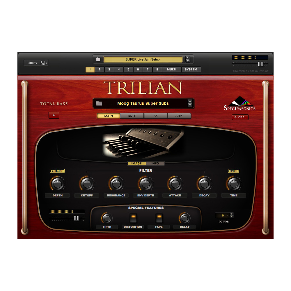 Spectrasonics Trilian (USB Drive)｜ミュージックランドKEY