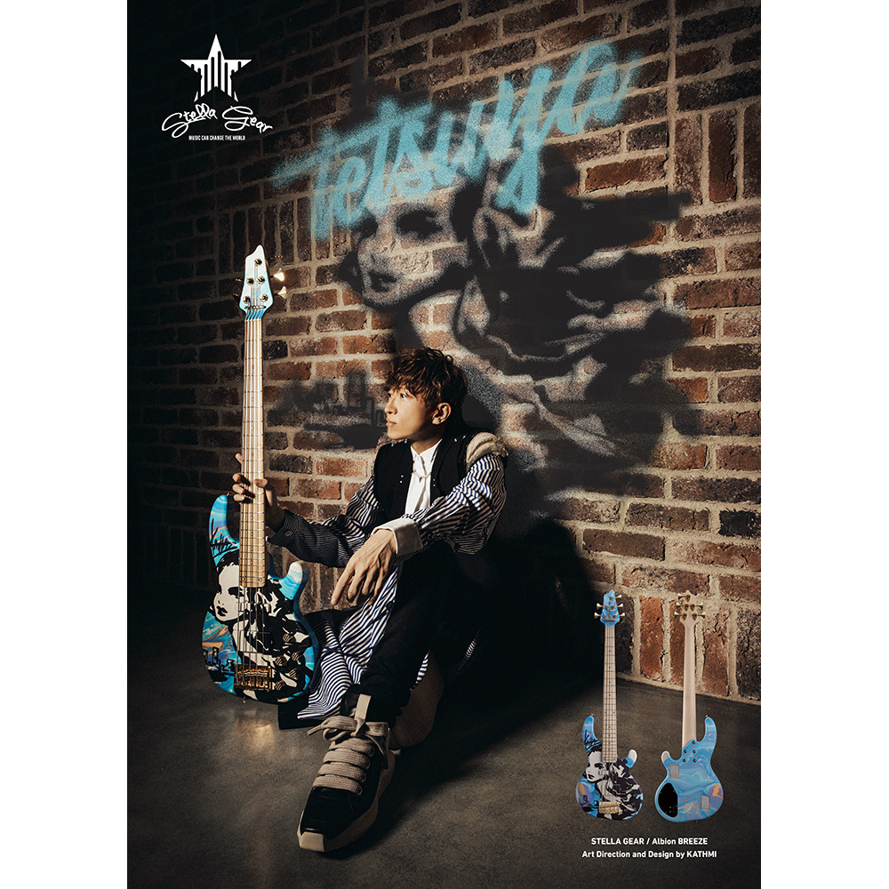 【極美品】Edwards E-ALBION Tetsuya Model tetsuya Model Bass ESP Albion の Edwards バージョン E-Albion 発売