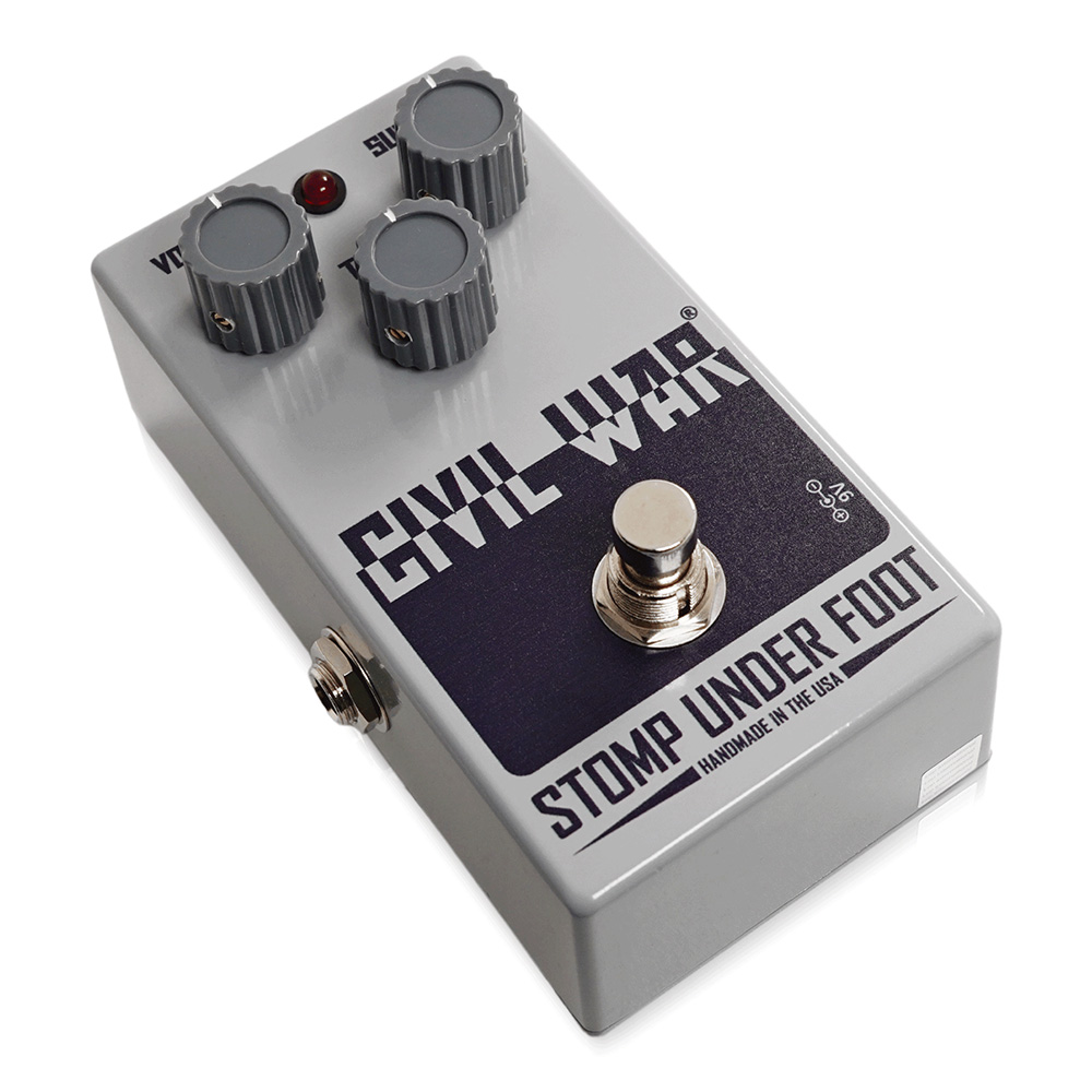 Stomp Under Foot Civil War muff ファズ Stomp Under Foot Civil War Muff Fuzz Pedal | Reverb