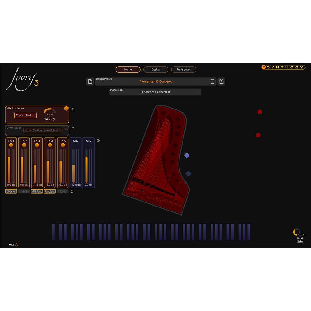 Synthogy Ivory 3 American Concert D｜ミュージックランドKEY