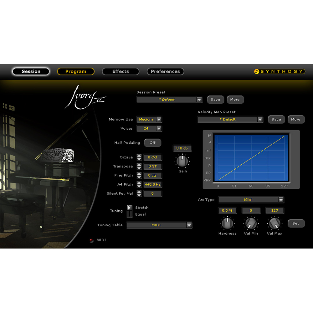 DTM・DAW Ivory II Grand pianos ソフト音源 「Ivory II Grand Pianos」 | SONICWIRE