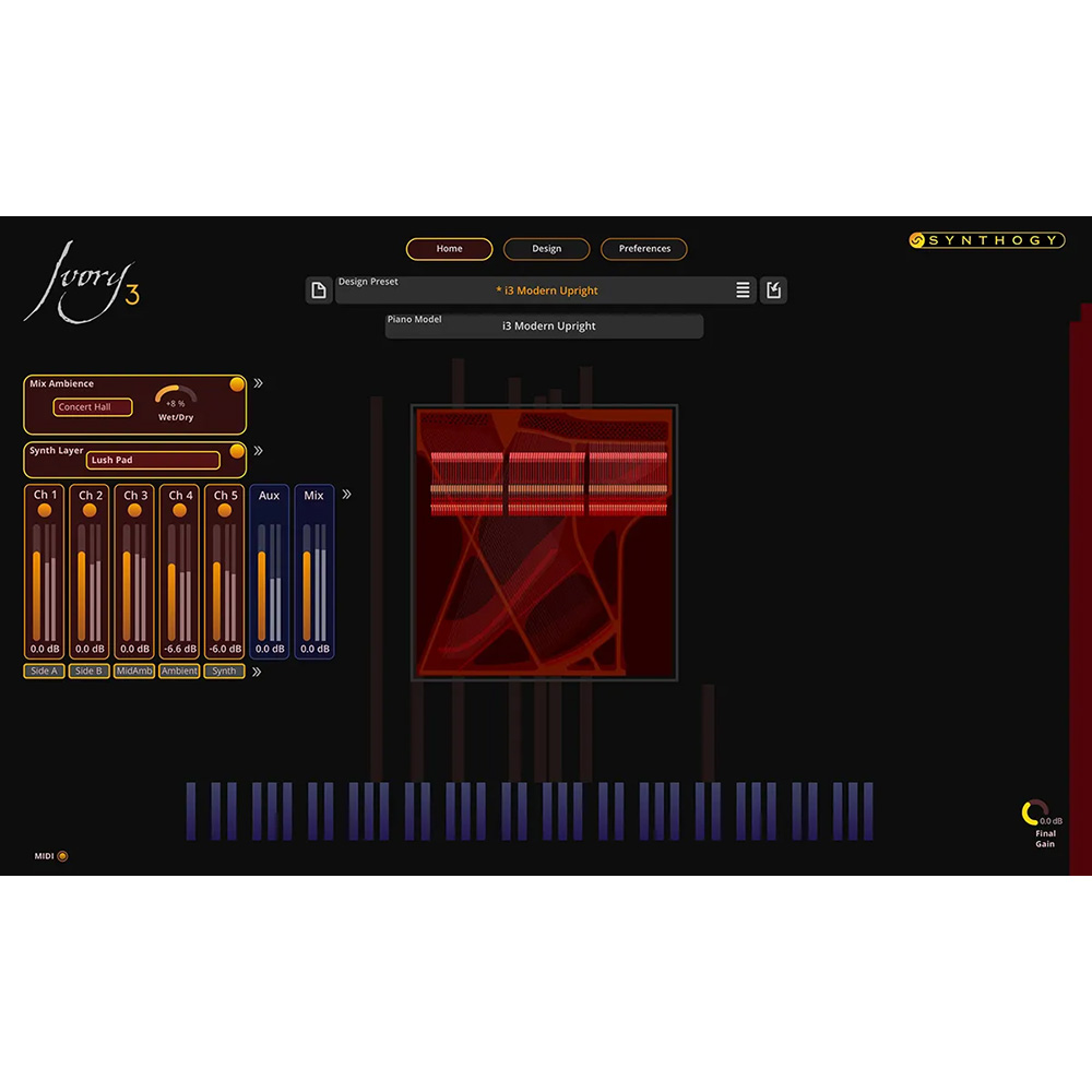 Synthogy Ivory 3 LE Uprights（Modern／Vintageバンドル