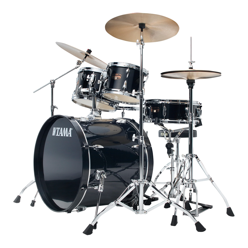 TAMA IP52H6RC-HBK ヘアライン・ブラック [Imperialstar Drum Kits