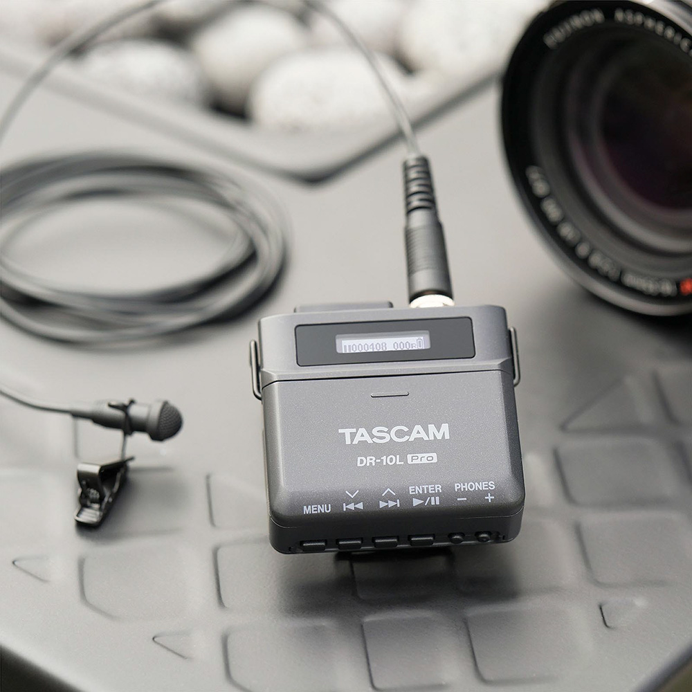 美品 TASCAM タスカム DR-10L Pro DR-10L Pro | Ultra-Compact 32-bit Float Audio Field Recorder