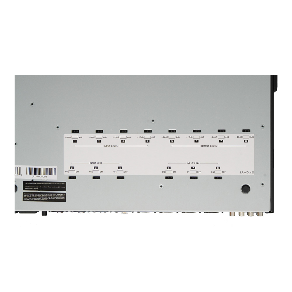 LA-40MKIII | 4-Channel Bi-Directional Line Level Converter